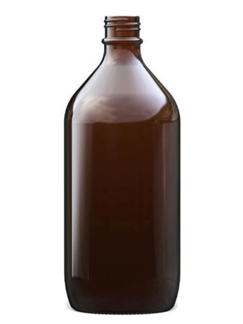 Amber Glass Winchester Bottle 1L
