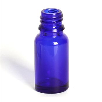 Blue Glass Dropper Bottle 10ml