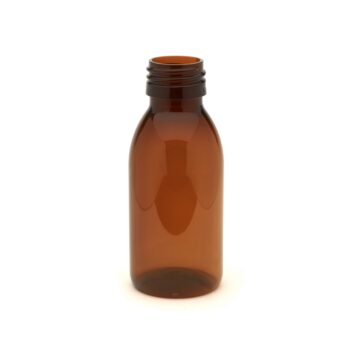 Amber PET Bottle 125ml