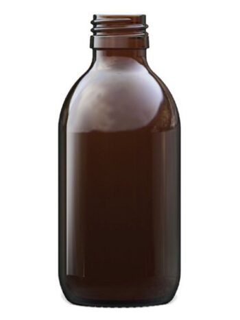 Amber Glass Alpha Syrup 200ml