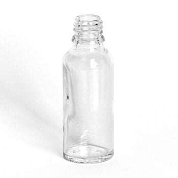 Clear Glass Dropper Bottle 30ml