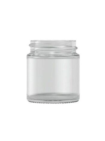 Clear Glass Cream Jar 30ml