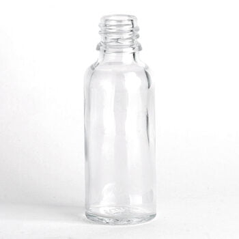 Clear Glass Winchester Bottle 30ml