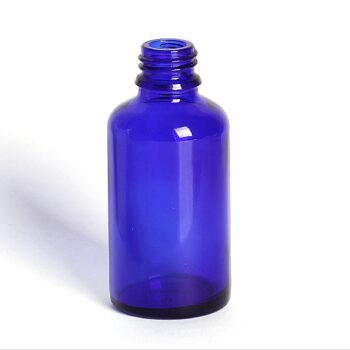 Blue Glass Dropper Bottle 50ml