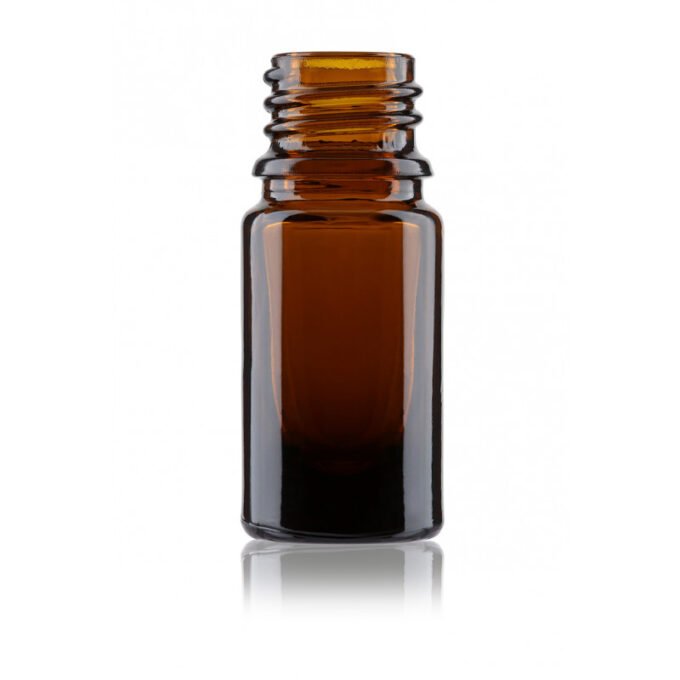 Amber glass dropper bottle 5ml