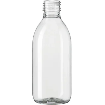 Clear PET Sirop bottle
