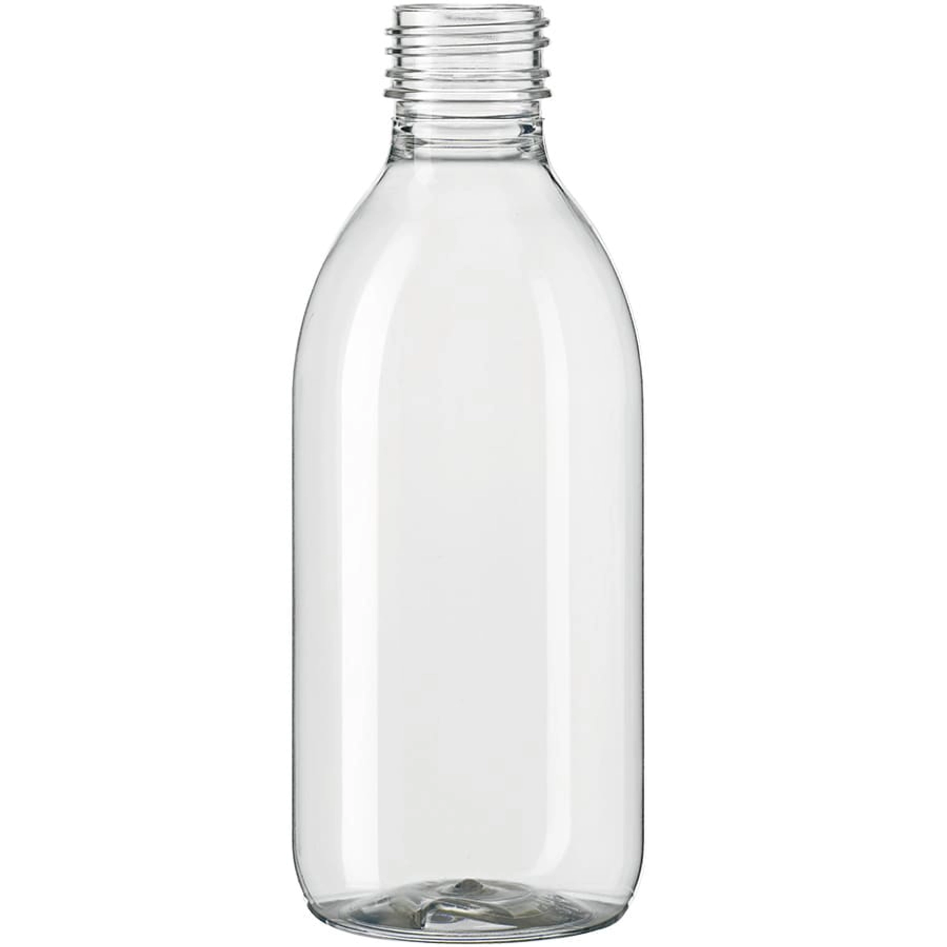 Clear PET Sirop bottle